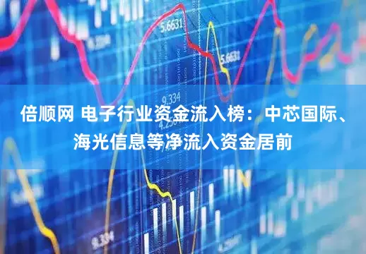 倍顺网 电子行业资金流入榜：中芯国际、海光信息等净流入资金居前